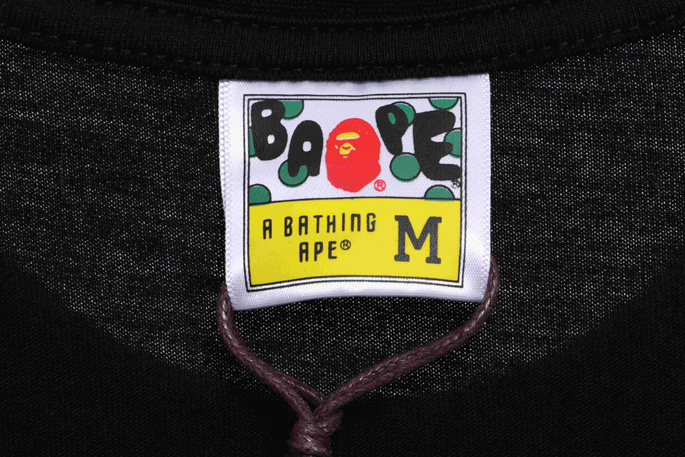 BAPE ape head multi-color camouflage short sleeve TSK1