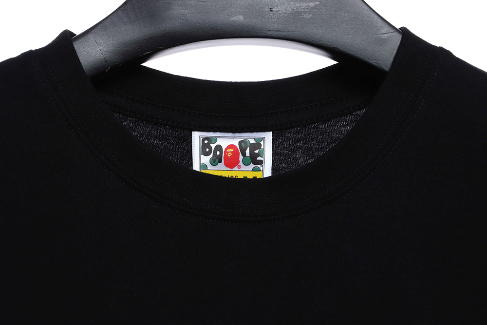 BAPE ape head multi-color camouflage short sleeve TSK1