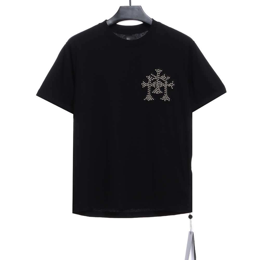 Chroo Heart Leather Horseshoe Cross Foam Bead Short Sleeve TSK1