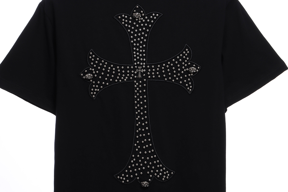 Chroo Heart Leather Horseshoe Cross Foam Bead Short Sleeve TSK1