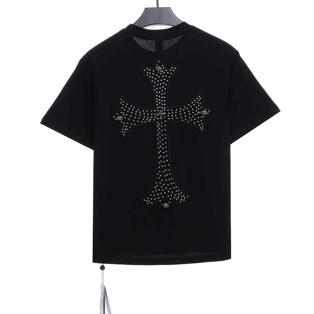 Chroo Heart Leather Horseshoe Cross Foam Bead Short Sleeve TSK1