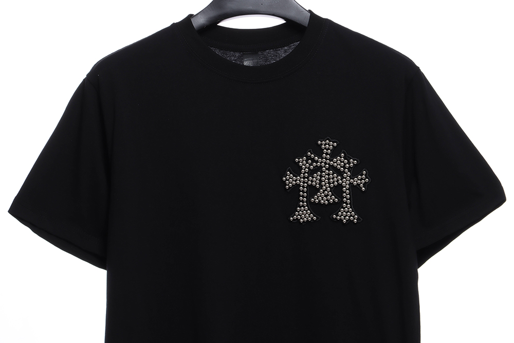 Chroo Heart Leather Horseshoe Cross Foam Bead Short Sleeve TSK1