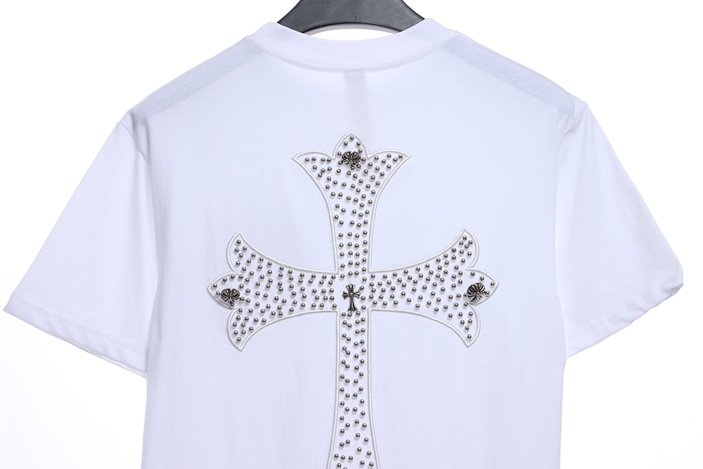 Chroo Heart Patch Horseshoe Cross Foam Bead Short Sleeves