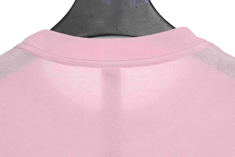 Chloe heart color hot diamond washed short sleeve TSK1