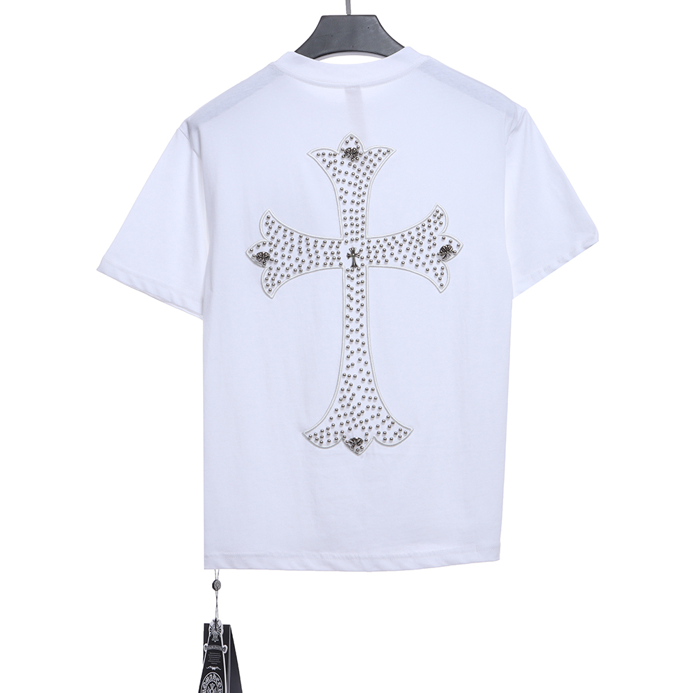 Chroo Heart Patch Horseshoe Cross Foam Bead Short Sleeves