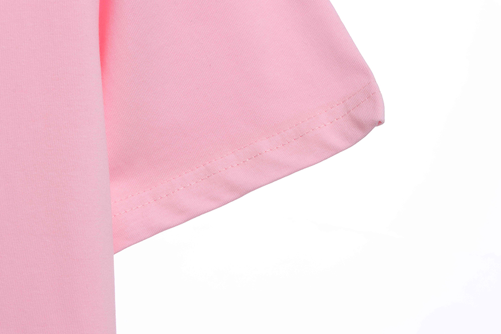 Chloe heart color hot diamond washed short sleeve TSK1