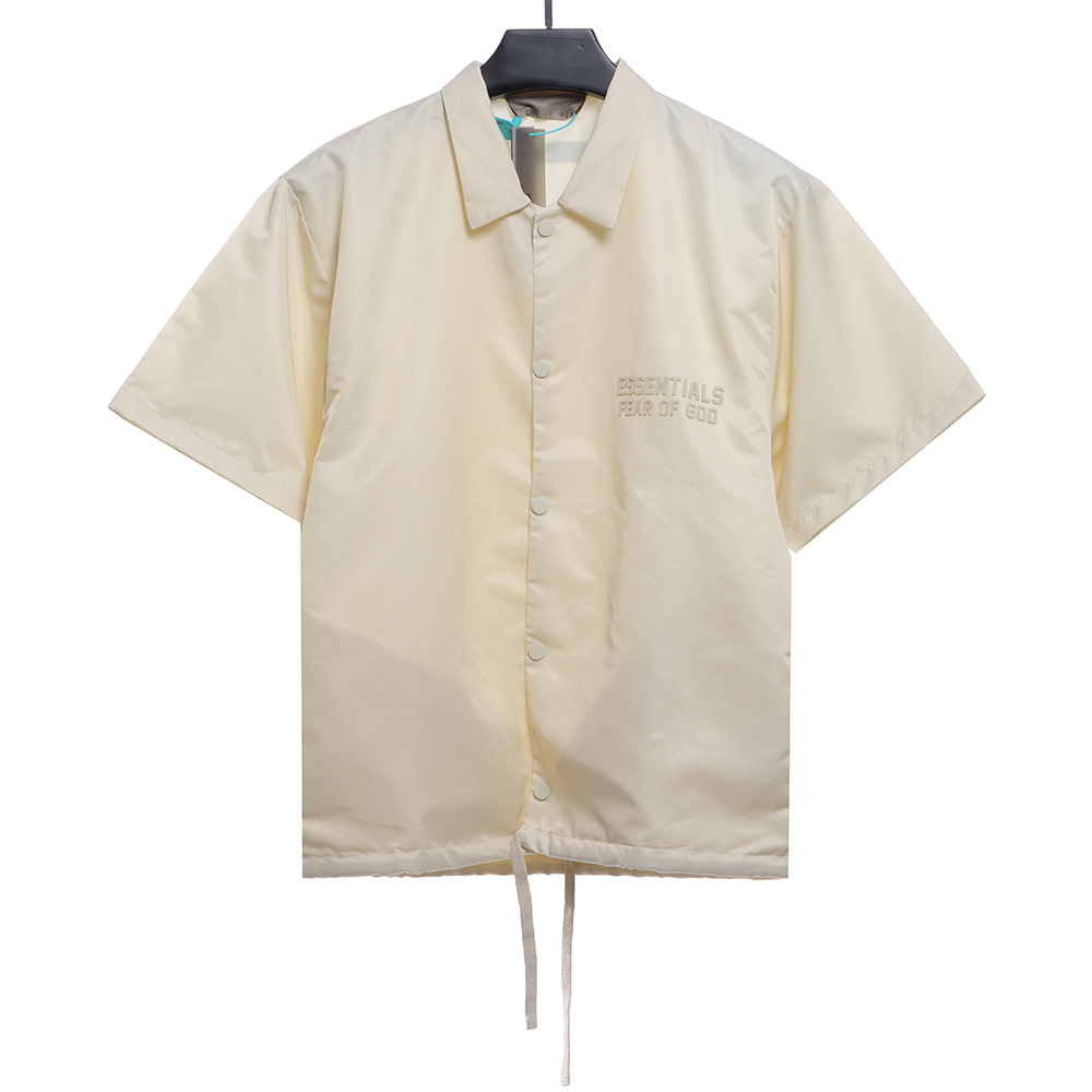 FOG Season 8 Woven Nylon Double Layer Short Sleeve Shirt TSK1