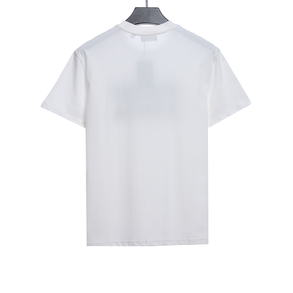 Fendi Graffiti Logo Letter Short Sleeve