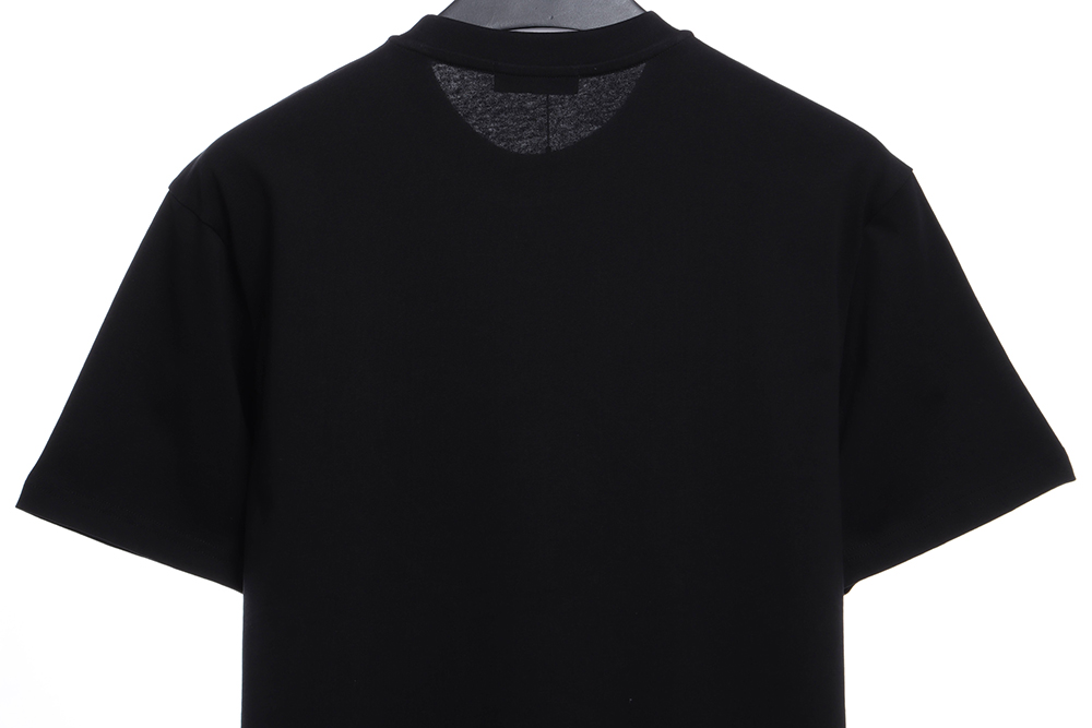 Fendi Patch Embroidered Double F Lock Letter Short Sleeve