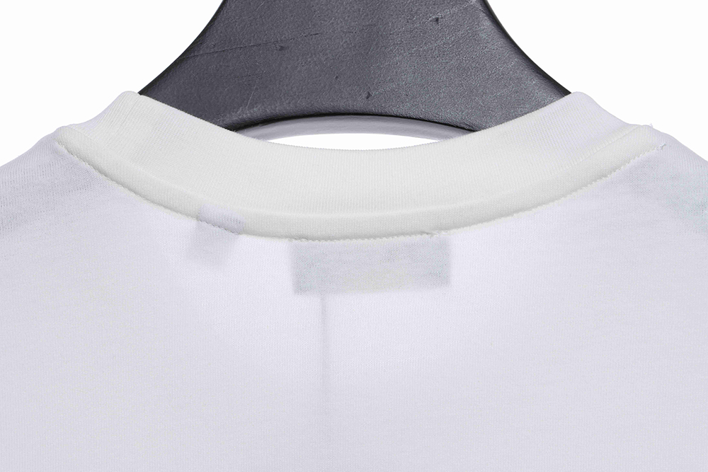 Fendi Graffiti Logo Letter Short Sleeve
