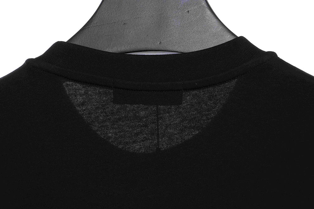 Fendi Patch Embroidered Double F Lock Letter Short Sleeve