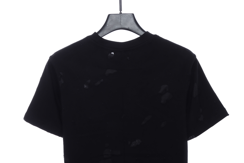 Givenchy letter print hole short sleeve TSK2