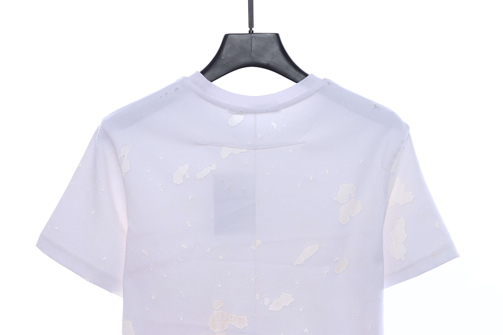 Givenchy letter print hole short sleeve TSK3