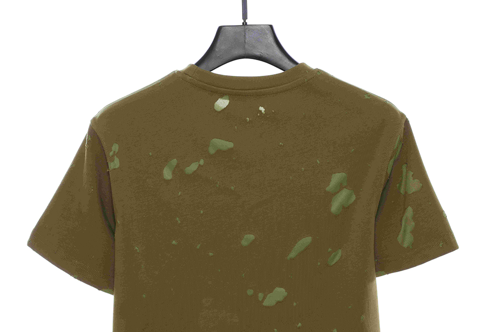 Givenchy letter print hole short sleeve TSK4