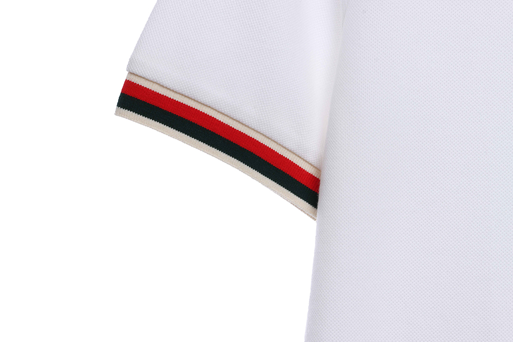 Gucci collar bee embroidery POLO TSK1