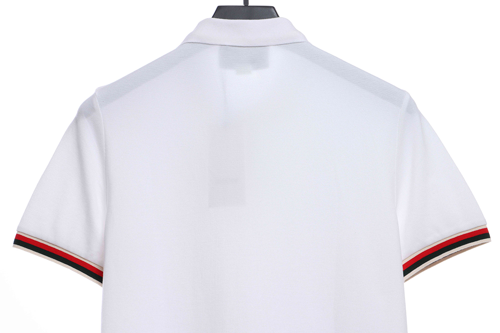 Gucci collar bee embroidery POLO TSK1
