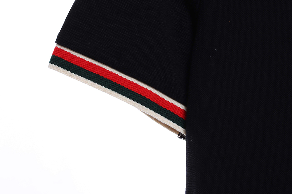 Gucci collar with bee embroidery POLO