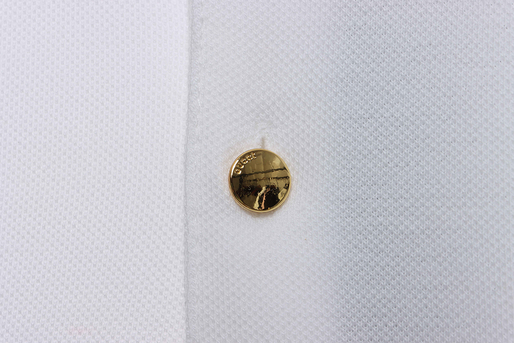 Gucci collar bee embroidery POLO TSK1