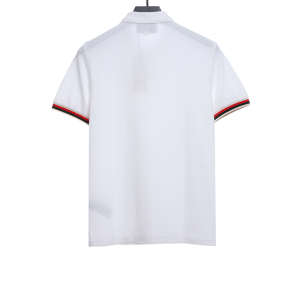 Gucci collar bee embroidery POLO TSK1