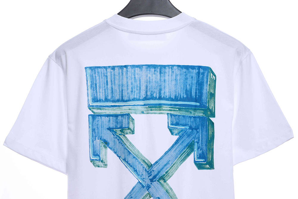 OW crayon three-dimensional arrow short sleeve