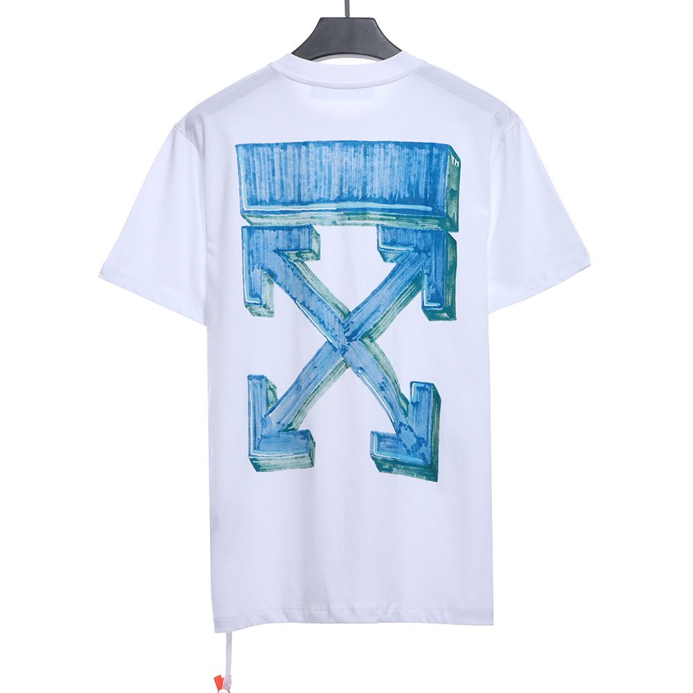OW crayon three-dimensional arrow short sleeve