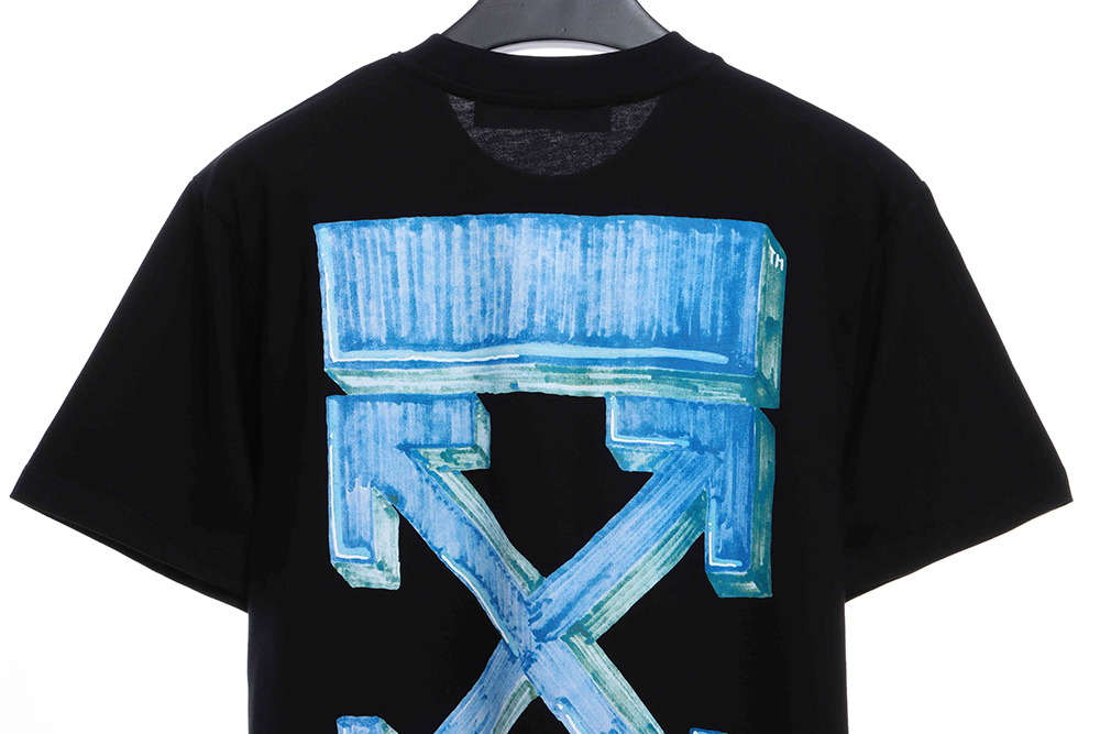 OW crayon three-dimensional arrow short sleeve TSK1