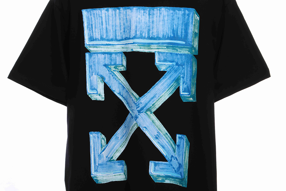 OW crayon three-dimensional arrow short sleeve TSK1