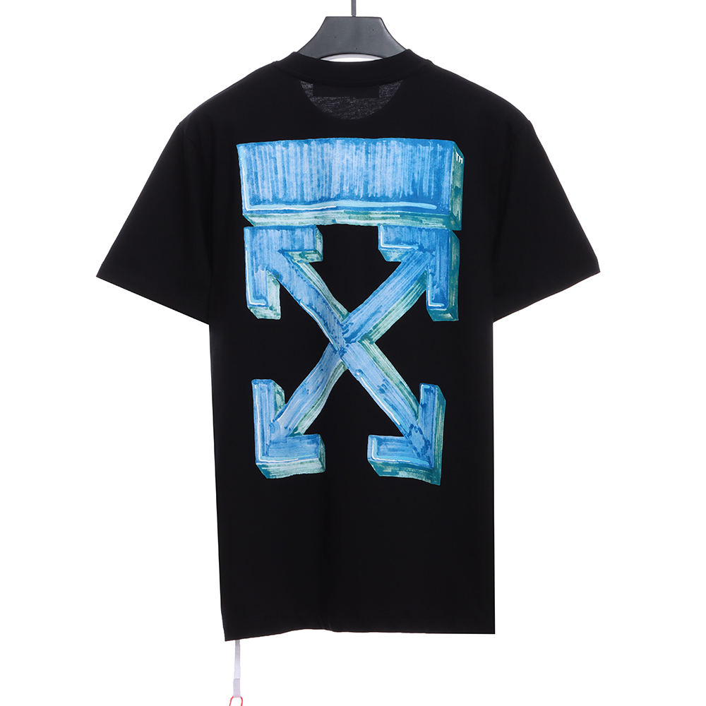 OW crayon three-dimensional arrow short sleeve TSK1