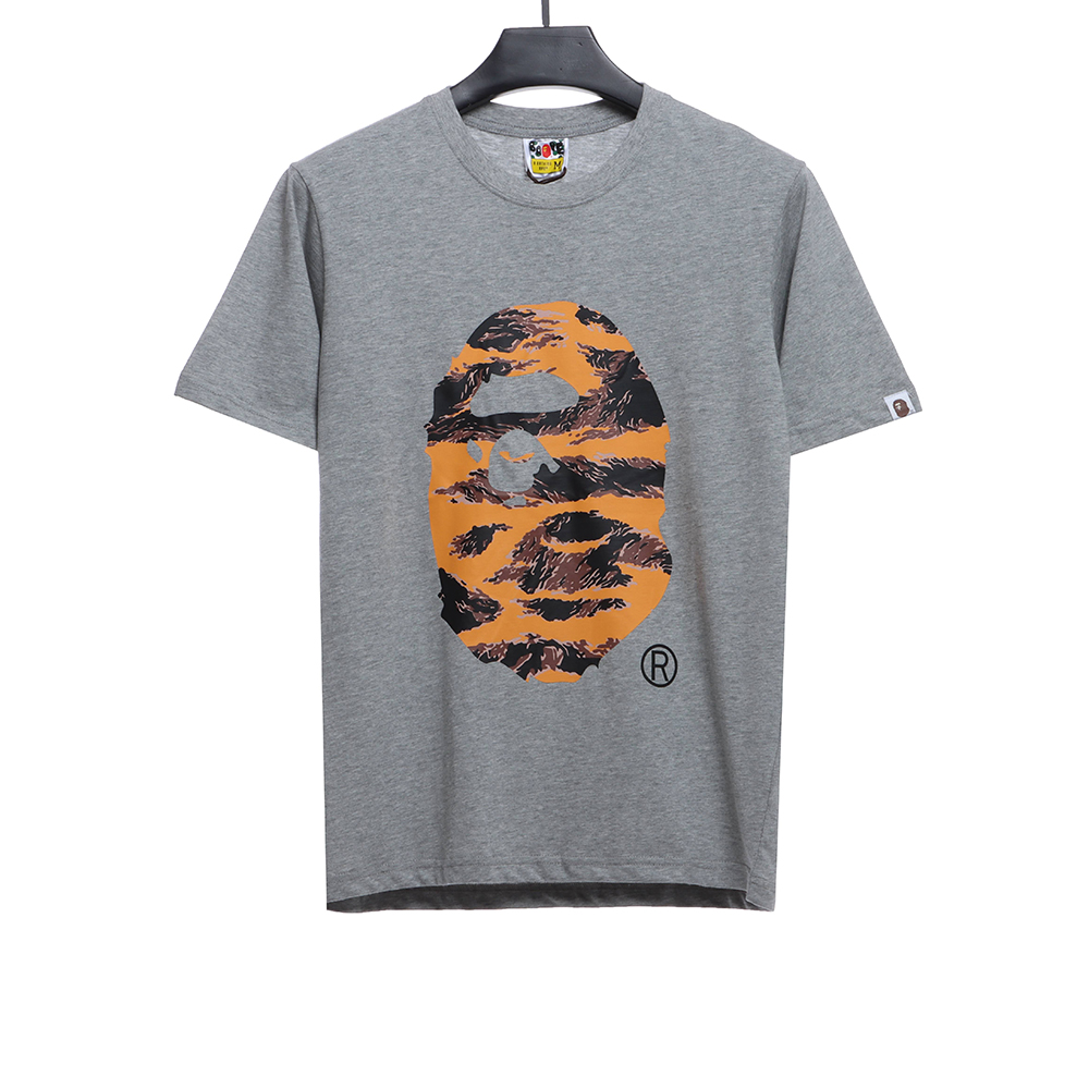 C ape head mountain print short sleeve TSK1