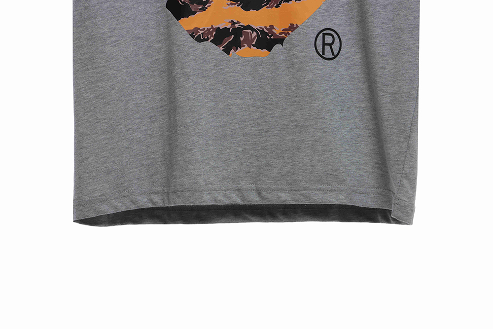 C ape head mountain print short sleeve TSK1