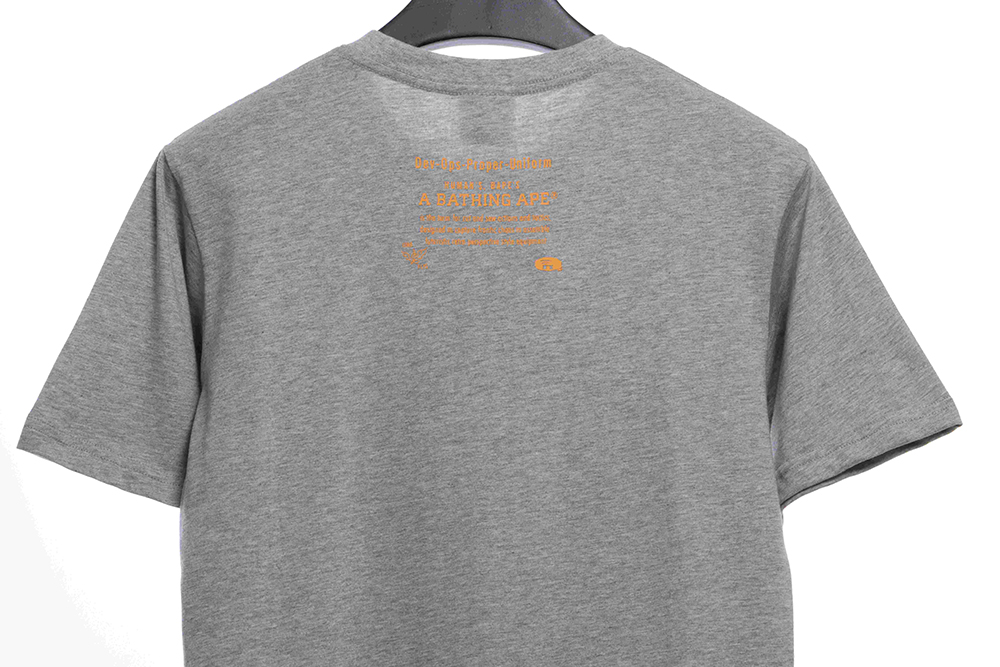 C ape head mountain print short sleeve TSK1
