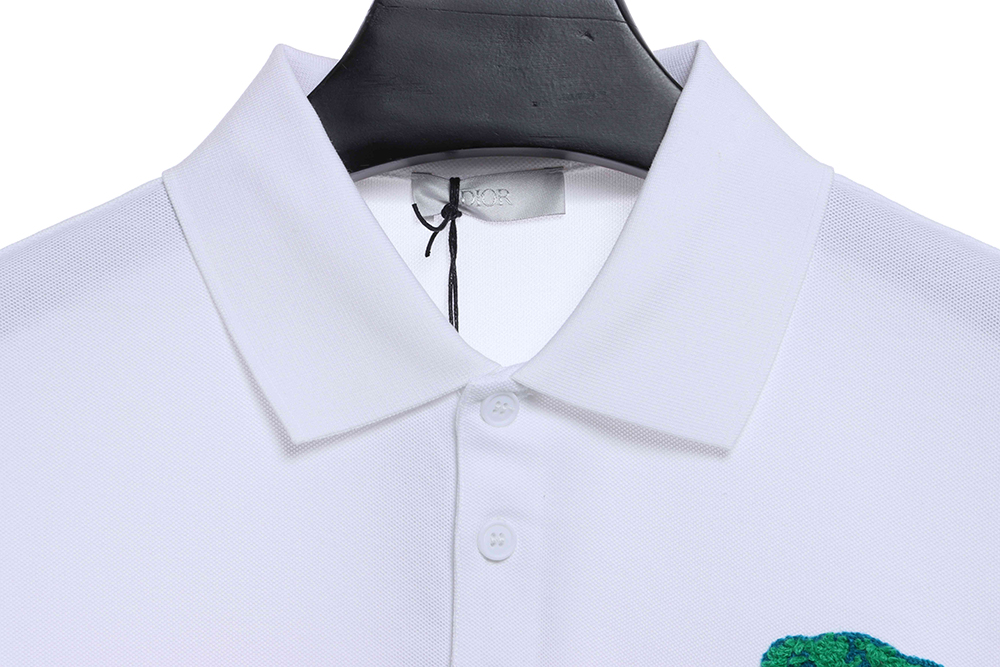 Dior towel embroidered flower POLO