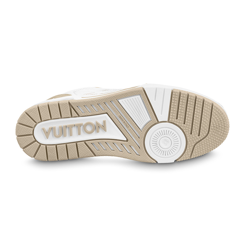 Louis Vuitton Trainer Beige White