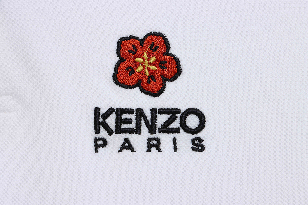 KENZO crabapple embroidery POLO