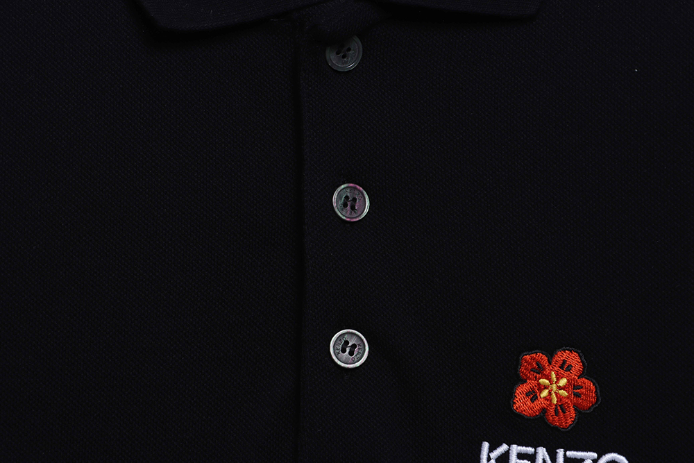 KENZO crabapple embroidery POLO TSK1