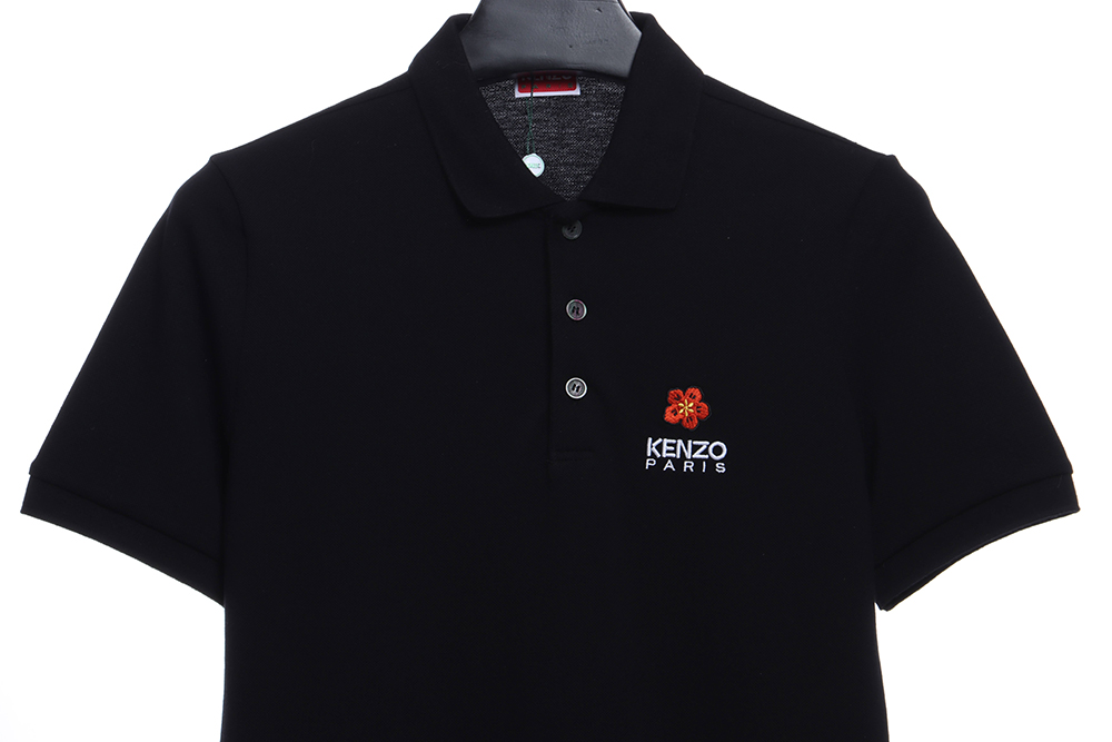 KENZO crabapple embroidery POLO TSK1