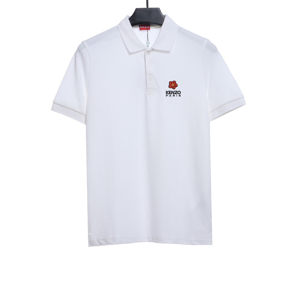 KENZO crabapple embroidery POLO