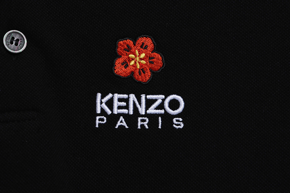 KENZO crabapple embroidery POLO TSK1