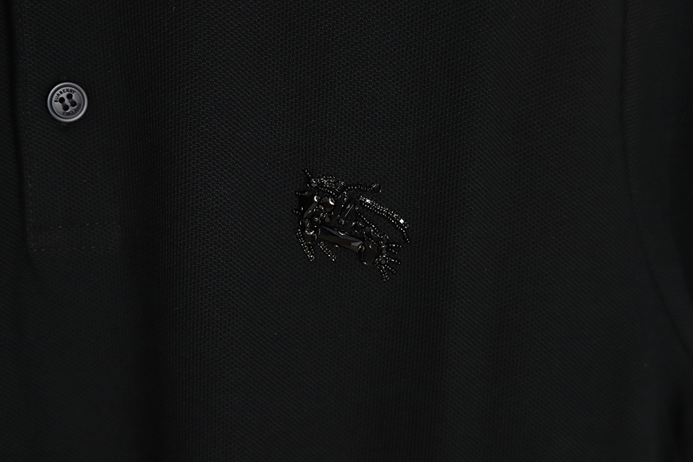 Burberry Burberry hot drill horse short-sleeved POLO shirt