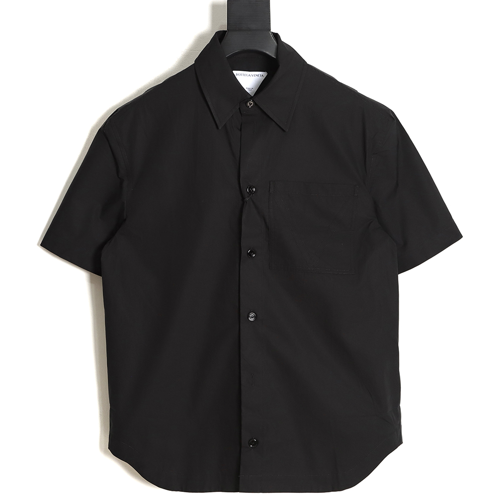 BOTTEGA VENETA BV 23SS chest V standard short-sleeved shirt TSK2