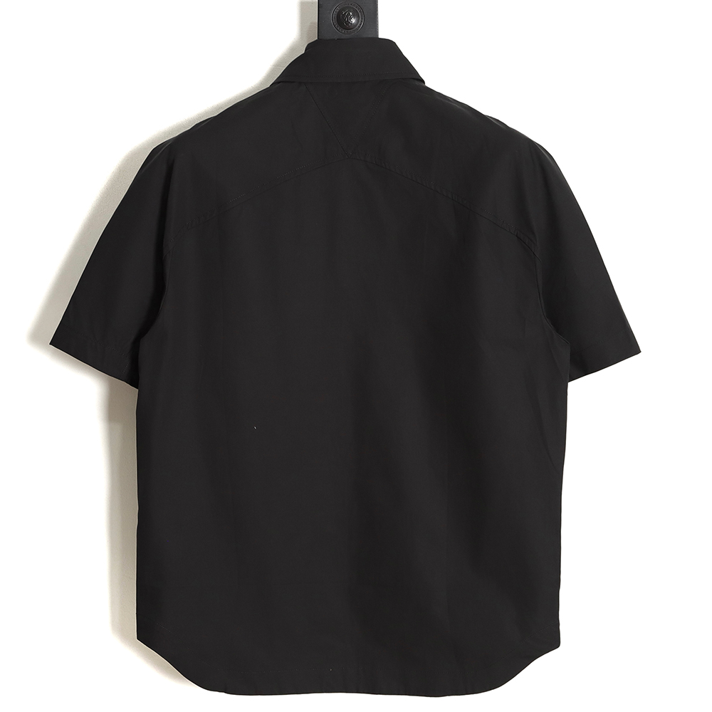 BOTTEGA VENETA BV 23SS chest V standard short-sleeved shirt TSK2