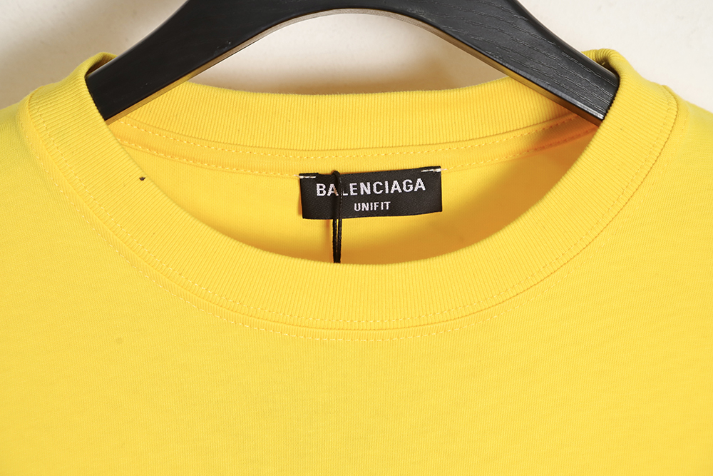 Balenciaga Balenciaga new environmental protection series wave LOGO short-sleeved T-shirt