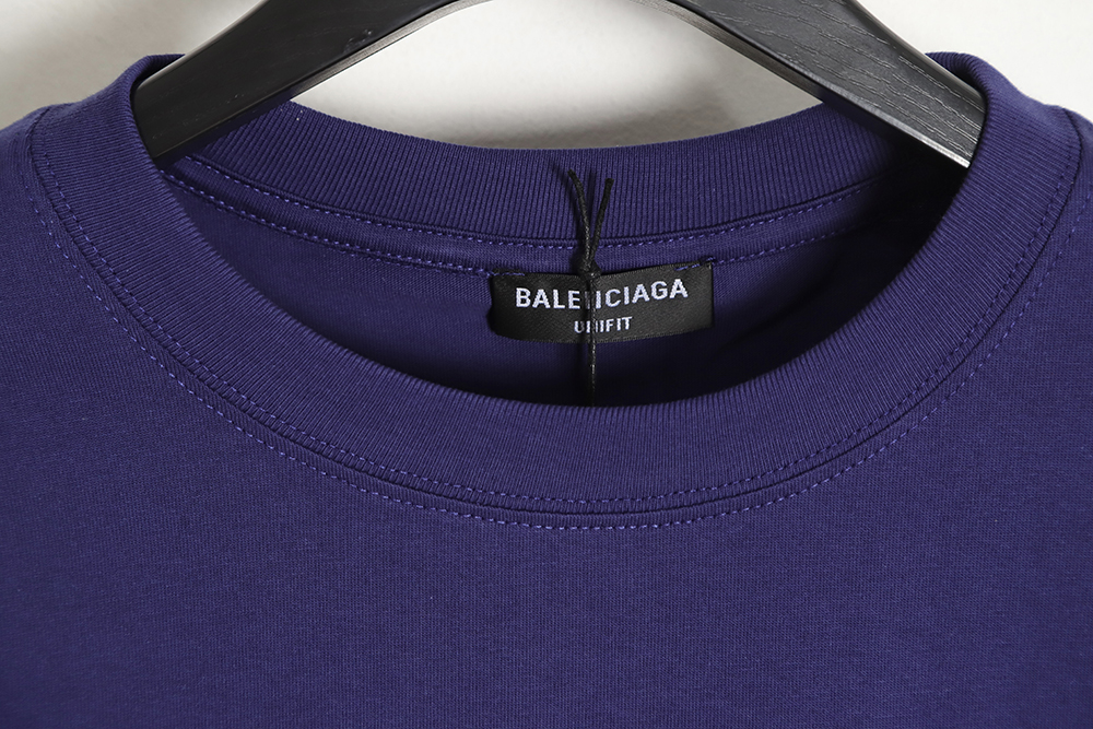 Balenciaga Balenciaga new environmental protection series wave LOGO short-sleeved T-shirt TSK2