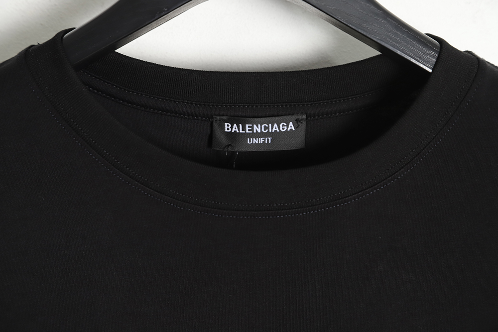 BALENCIAGA Balenciaga 23SS small logo back letter short-sleeved T-shirt TSK2