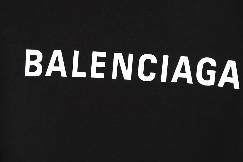 BALENCIAGA Balenciaga 23SS small logo back letter short-sleeved T-shirt TSK2