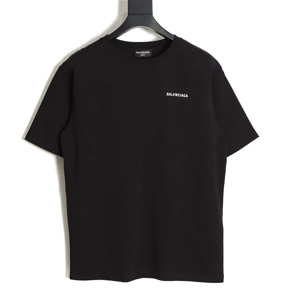 BALENCIAGA Balenciaga 23SS small logo back letter short-sleeved T-shirt TSK2