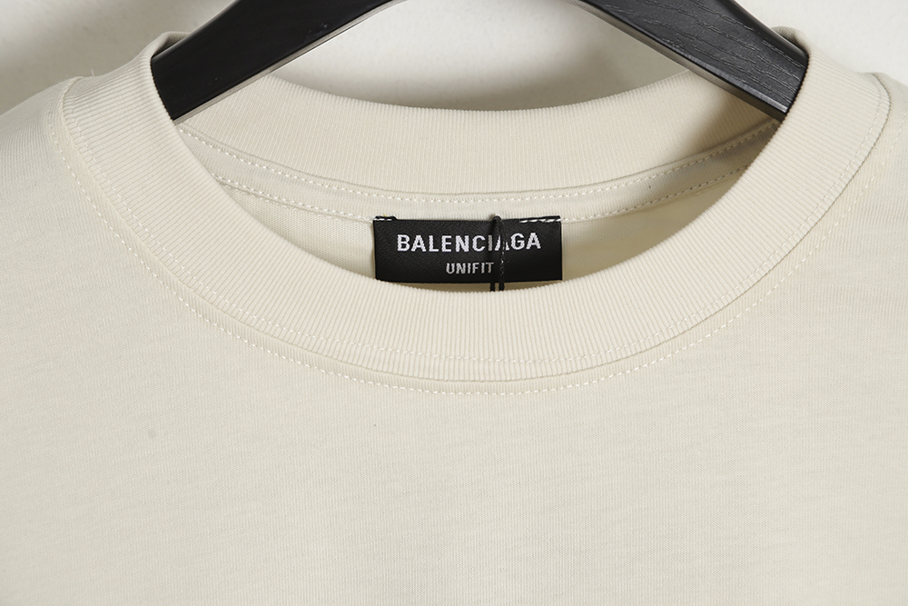Balenciaga Balenciaga new environmental protection series wave LOGO short-sleeved T-shirt TSK1