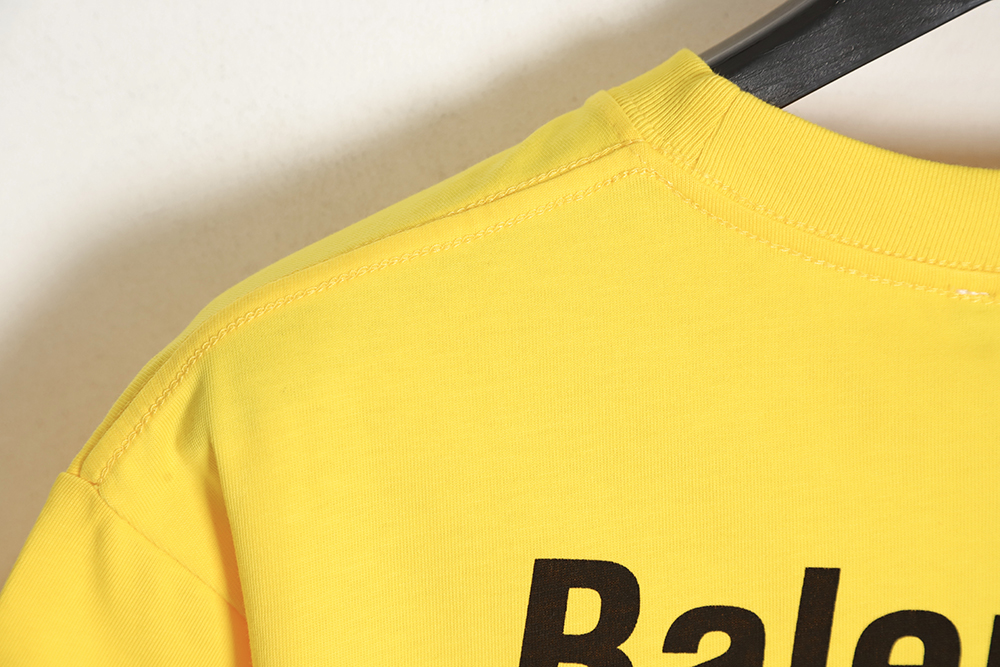 Balenciaga Balenciaga new environmental protection series wave LOGO short-sleeved T-shirt