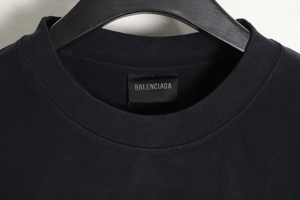 Balenciaga Balenciaga BLCG square letter print short-sleeved T-shirt TSK1