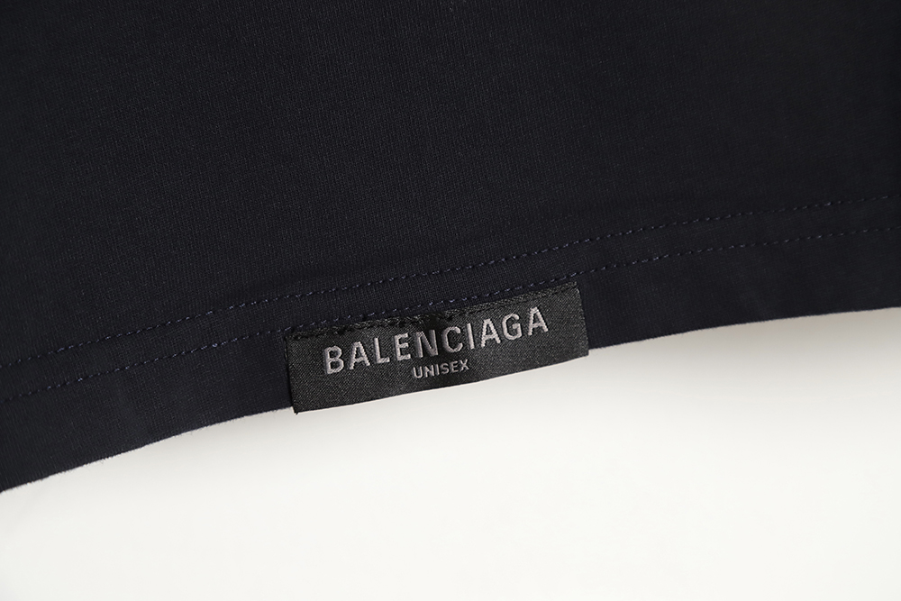 Balenciaga Balenciaga BLCG square letter print short-sleeved T-shirt TSK1